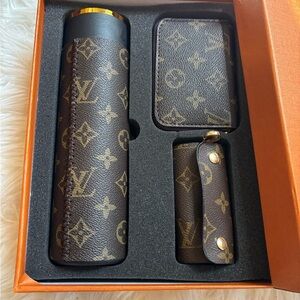 Louis Vuitton Brown Monogram Set